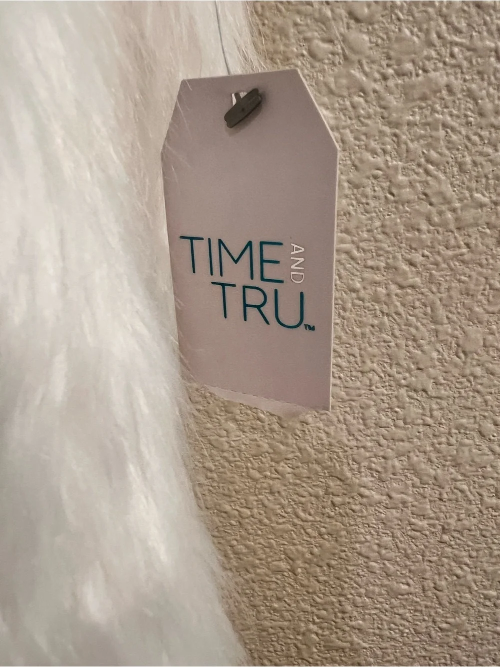 Time and Tru plush faux